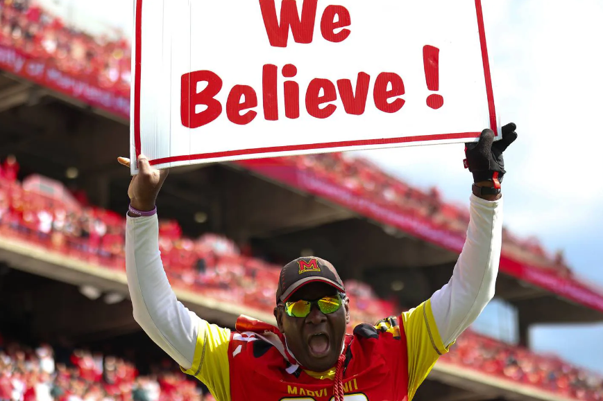 Keith Moore, the Maryland football superfan known as “Special K,” has died. The cause of death is unknown.